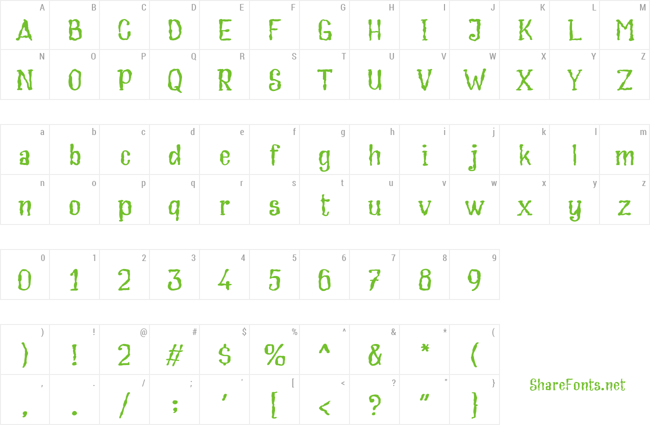 Font Cream Soup preview